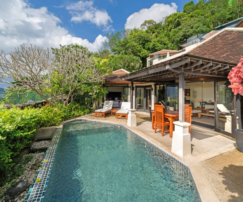 Pool villa 2 bedroom with garden view